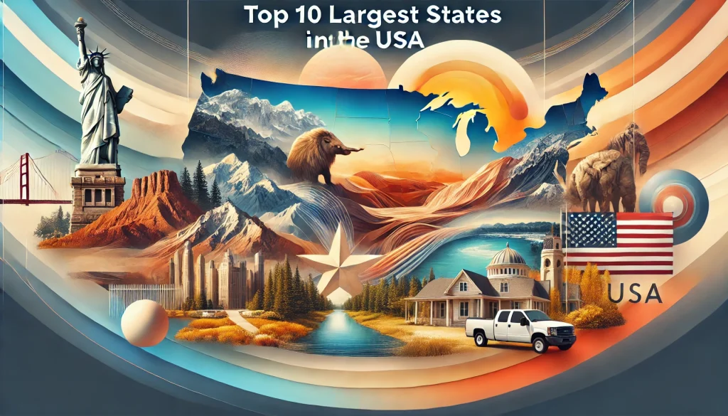 The Largest States in USA