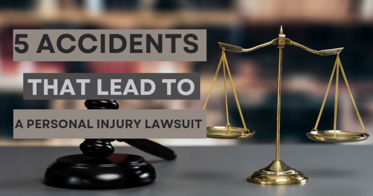 Accidents That Lead To A Personal Injury Lawsuit